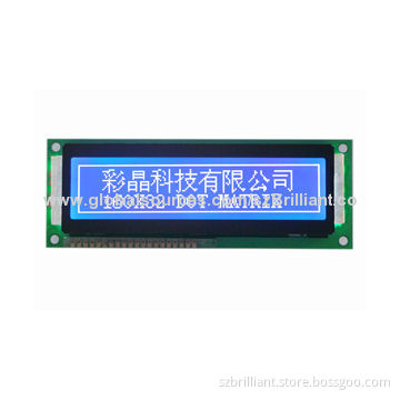 160x32 Dots Matrix LCD Module Display, Supports Serial/Parallel Interface/Built-in Chinese Character